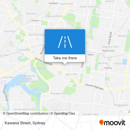 Kawana Street map