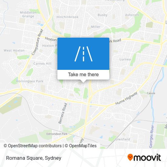 Romana Square map