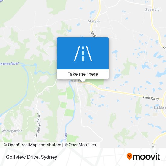 Golfview Drive map