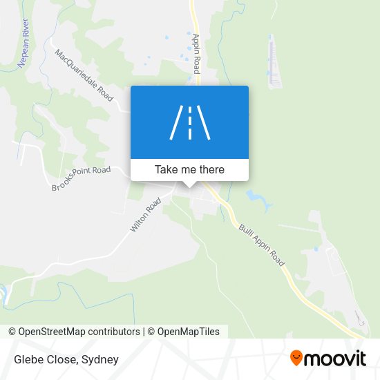 Glebe Close map