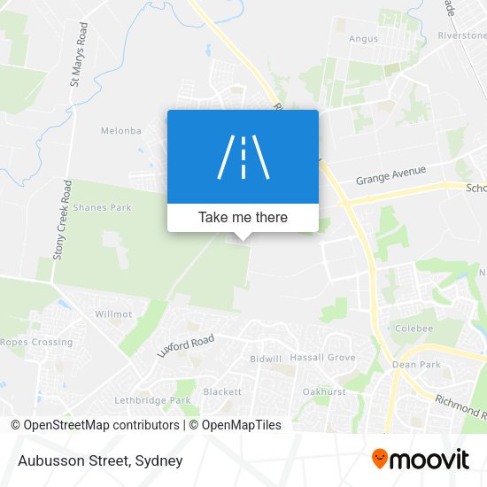 Aubusson Street map