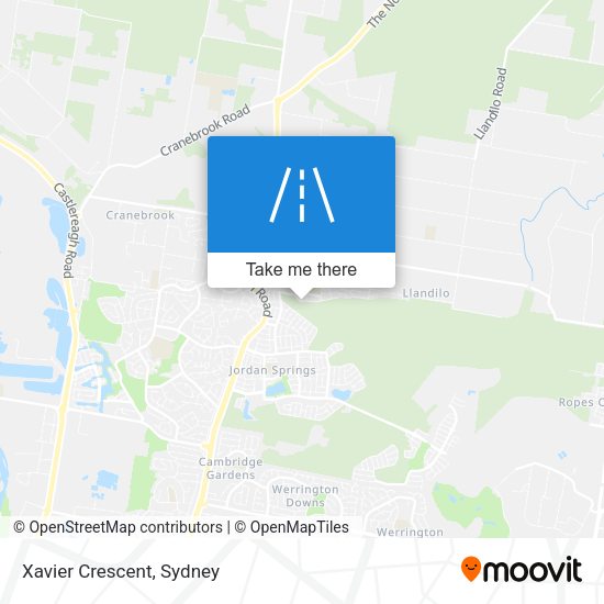 Xavier Crescent map