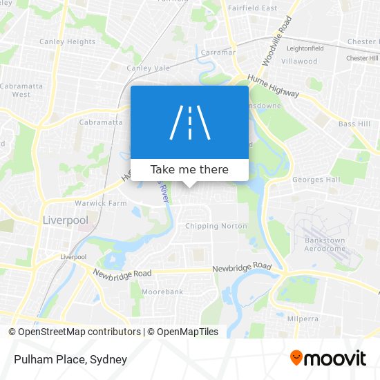 Pulham Place map