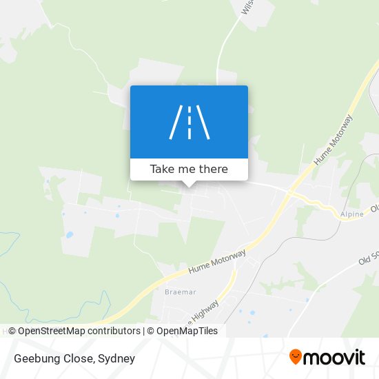 Mapa Geebung Close