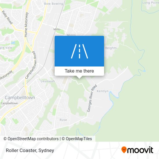 Roller Coaster map