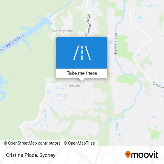 Cristina Place map