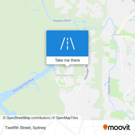 Twelfth Street map