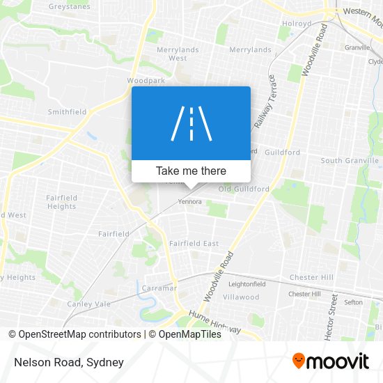 Nelson Road map