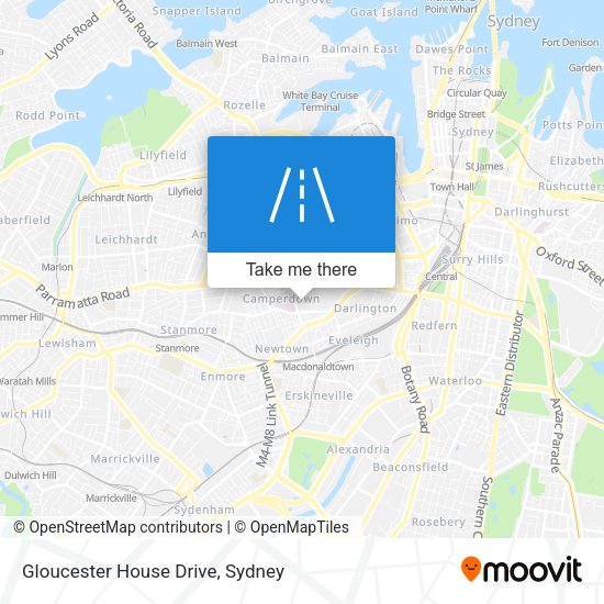 Gloucester House Drive map