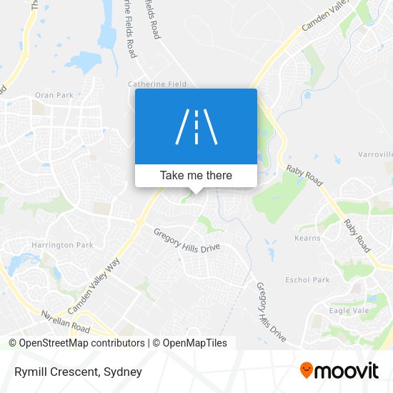 Rymill Crescent map