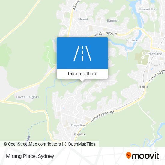 Mirang Place map
