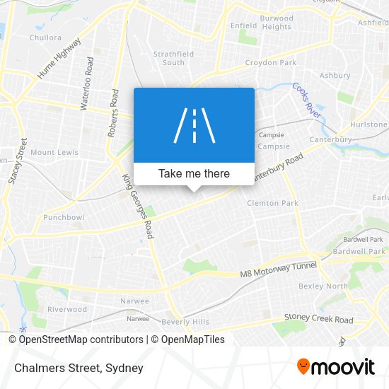 Chalmers Street map