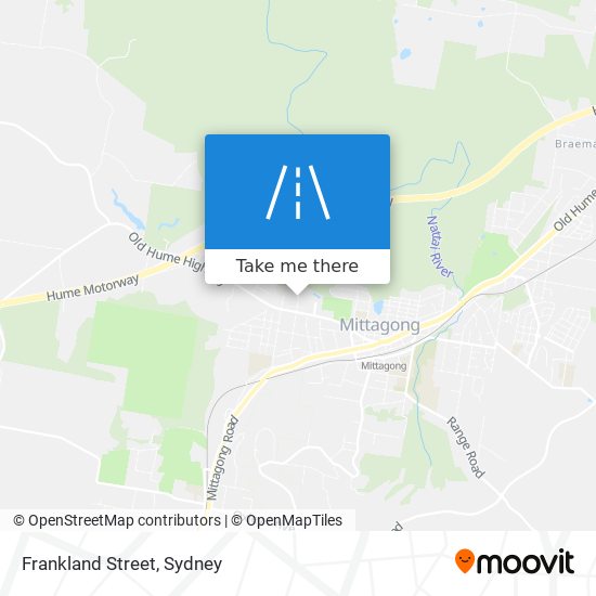 Frankland Street map