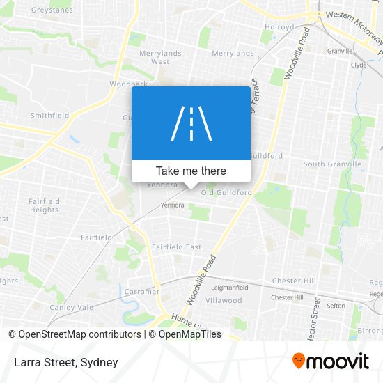 Larra Street map