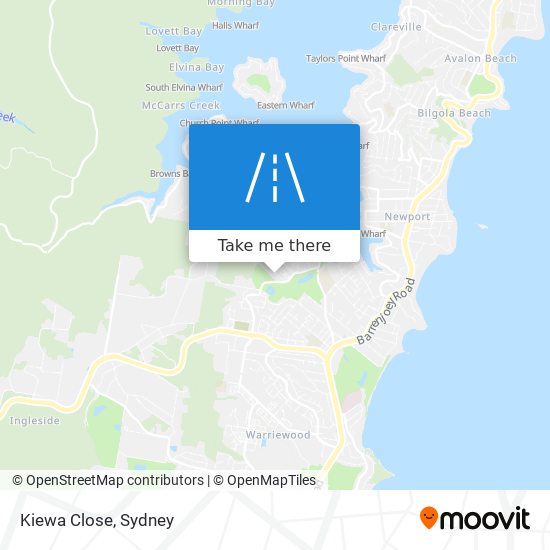 Kiewa Close map