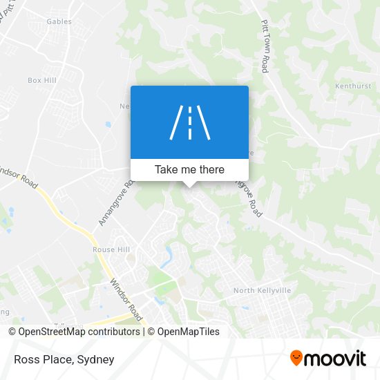 Ross Place map