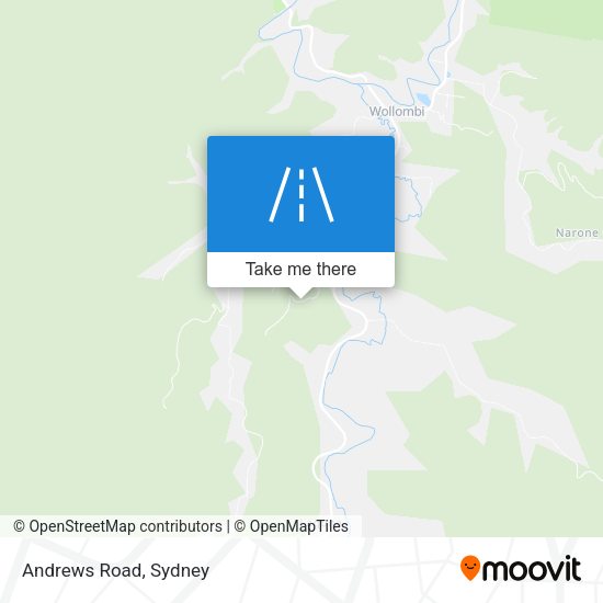 Andrews Road map