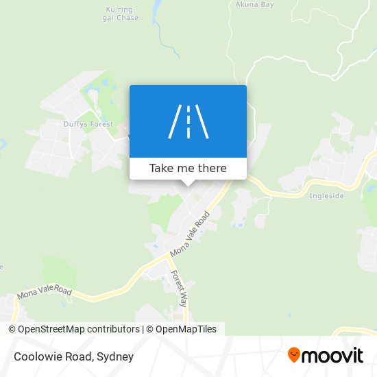 Coolowie Road map