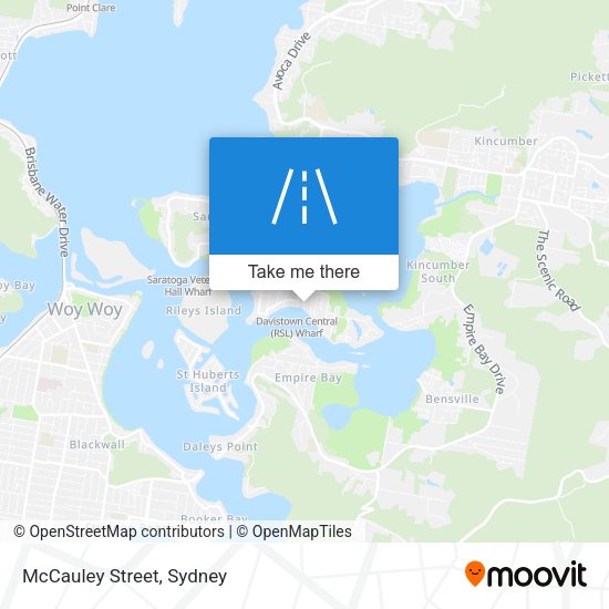 McCauley Street map