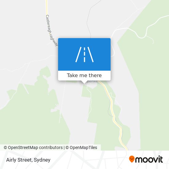 Airly Street map