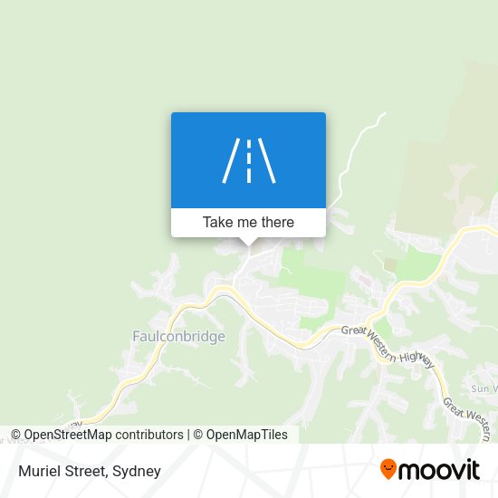 Muriel Street map