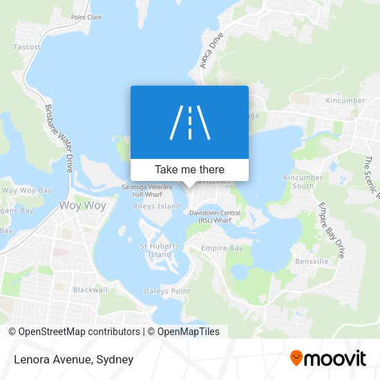 Lenora Avenue map