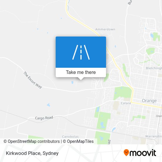 Kirkwood Place map