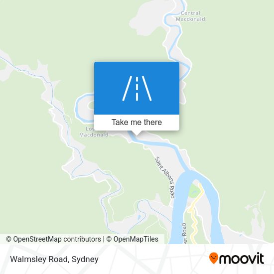 Walmsley Road map