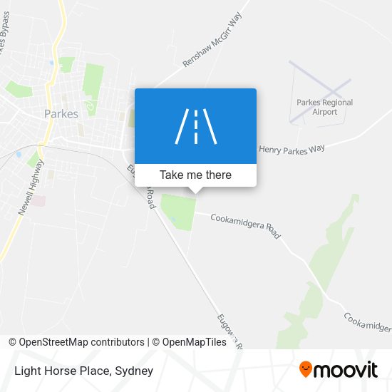 Light Horse Place map