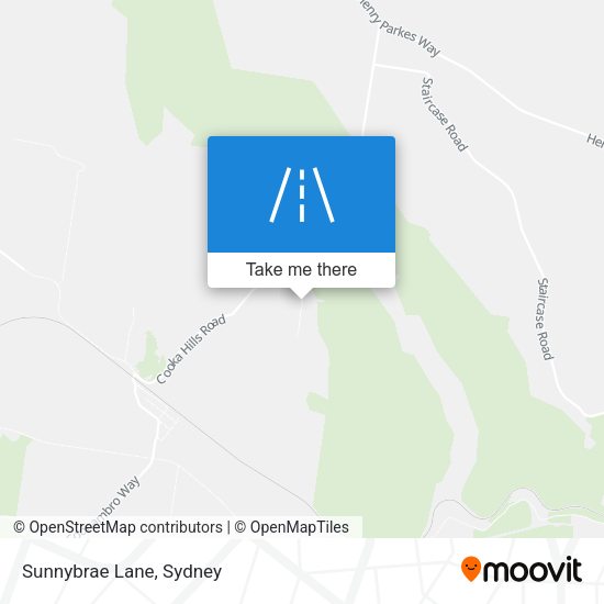 Sunnybrae Lane map
