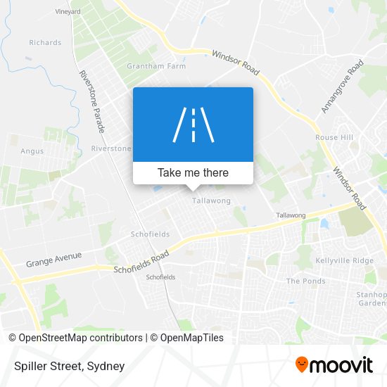 Spiller Street map