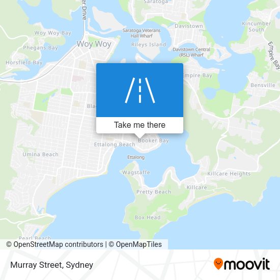 Murray Street map