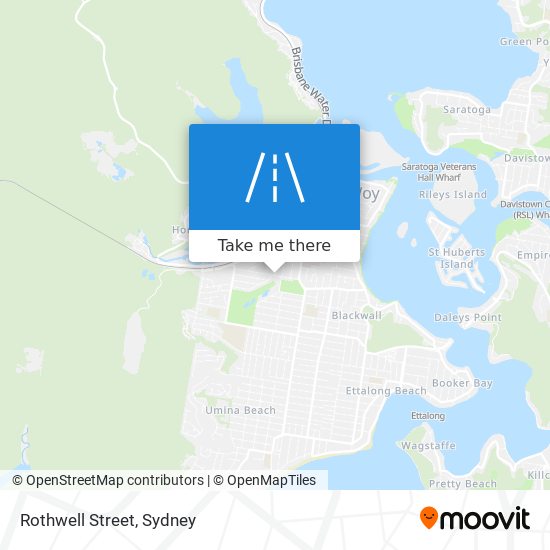 Rothwell Street map