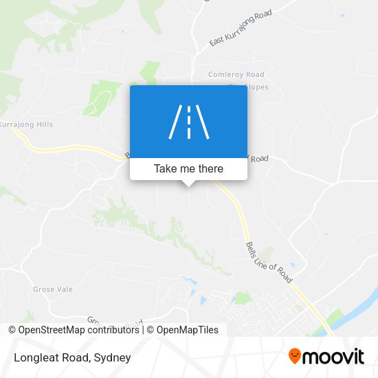 Longleat Road map