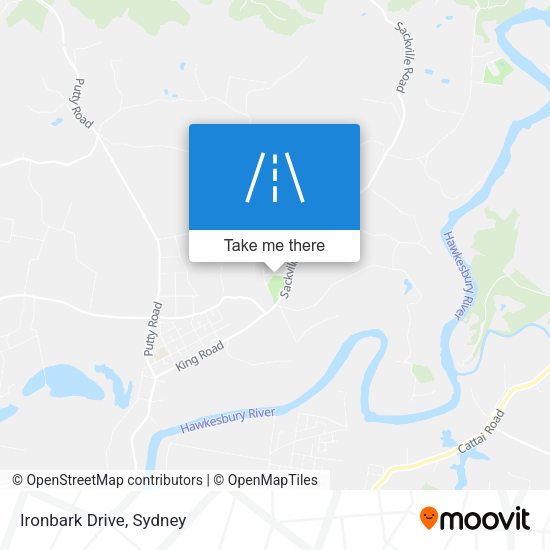 Ironbark Drive map