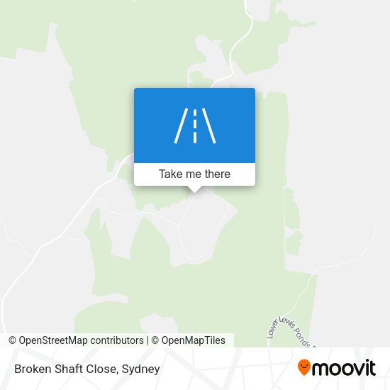 Broken Shaft Close map