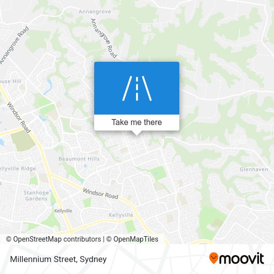 Millennium Street map