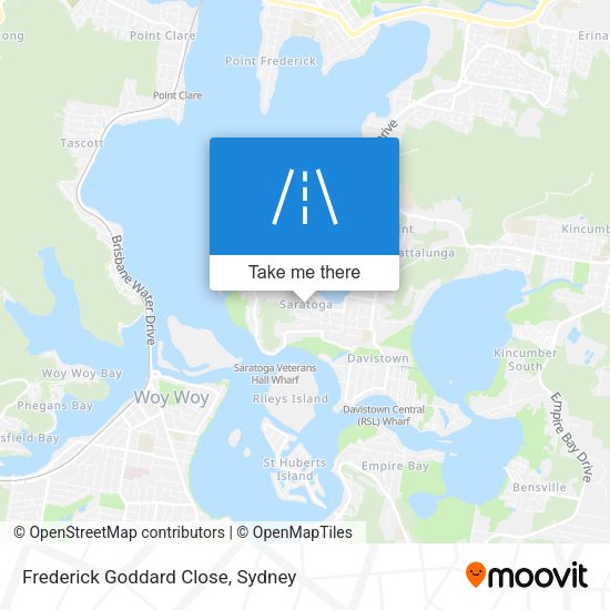 Frederick Goddard Close map