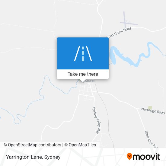 Yarrington Lane map