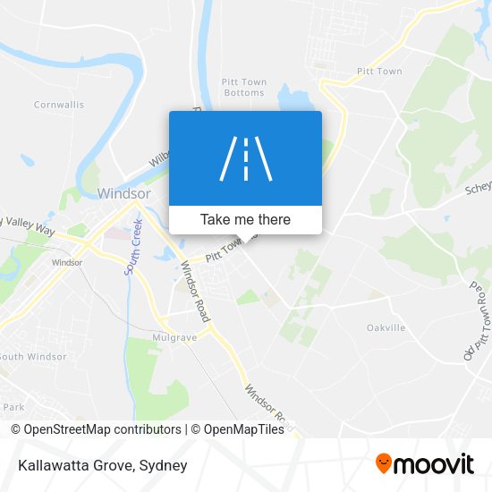 Kallawatta Grove map