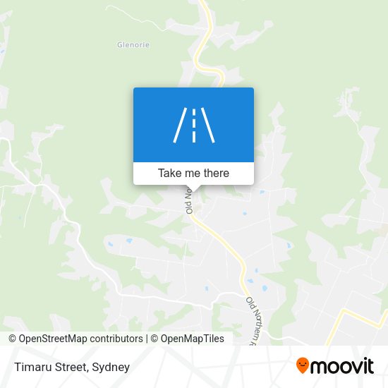 Timaru Street map