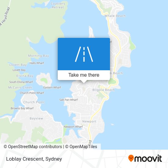 Loblay Crescent map