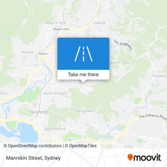 Mannikin Street map