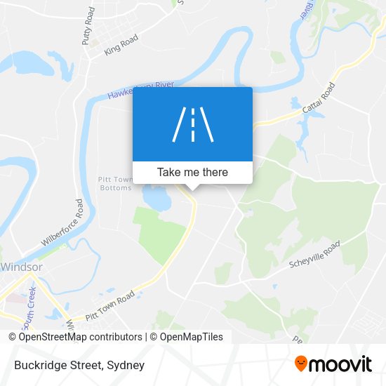 Buckridge Street map