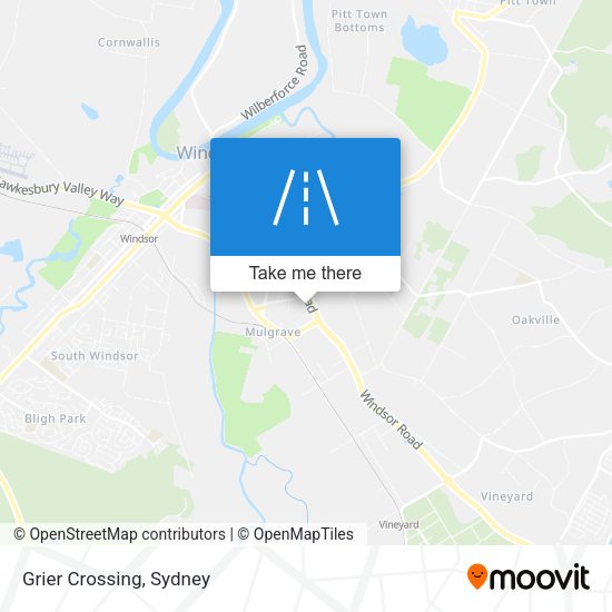 Grier Crossing map