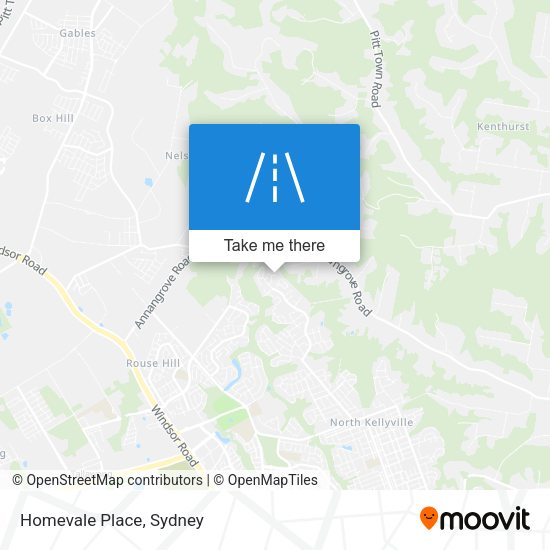 Homevale Place map