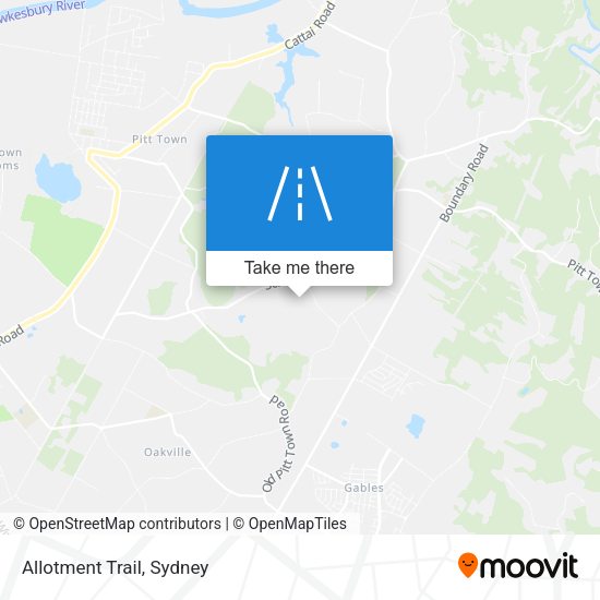 Allotment Trail map