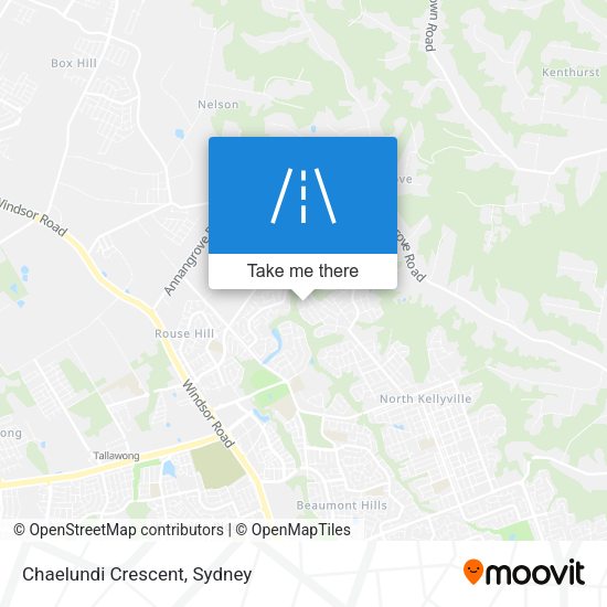 Chaelundi Crescent map