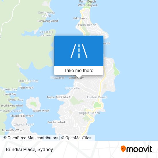 Brindisi Place map