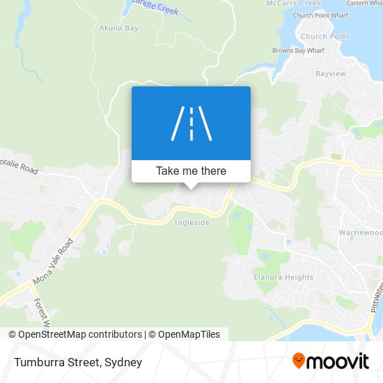 Tumburra Street map